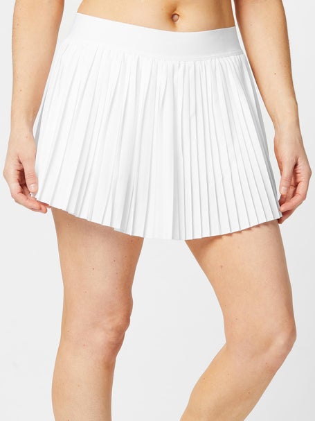 adidas Damen Core Club Plissees Tennisrock Weiß
