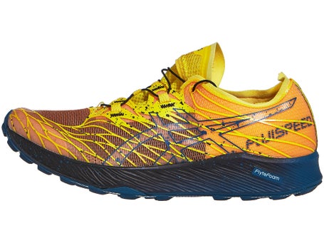  ASICS Zapatillas de running Fuji Lite 3 para hombre, Tinta  verde azulado/amarillo dorado : Ropa, Zapatos y Joyería