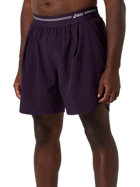 Asics Mens Game 7 Short Dark Aubergine