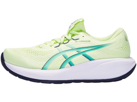 ASICS Gel Cumulus 28\Mens Shoes\Yellow/Energy Aqua