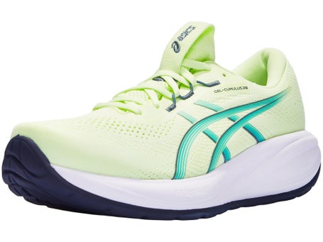 ASICS Gel Cumulus 28\Mens Shoes\Yellow/Energy Aqua