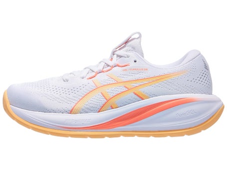 ASICS Gel Cumulus 28 Damen Laufschuh Weiß Orange