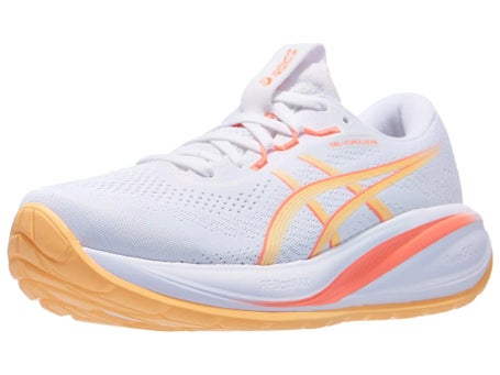 ASICS Gel Cumulus 28 Damen Laufschuh Weiß Orange