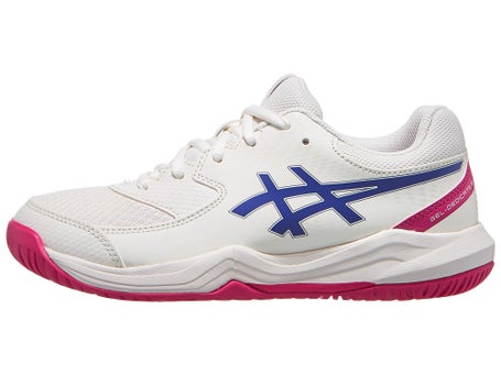 Chaussures Junior Asics Gel Dedicate 8 GS Cream Dark Cobalt