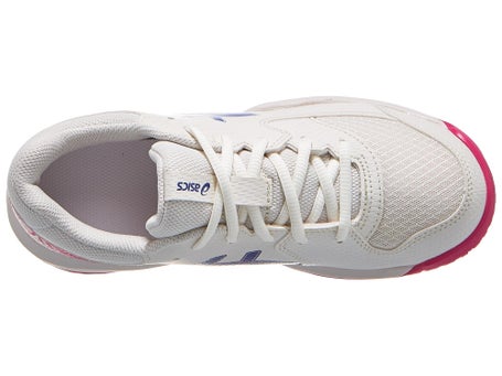 Chaussures Junior Asics Gel Dedicate 8 GS Cream Dark Cobalt