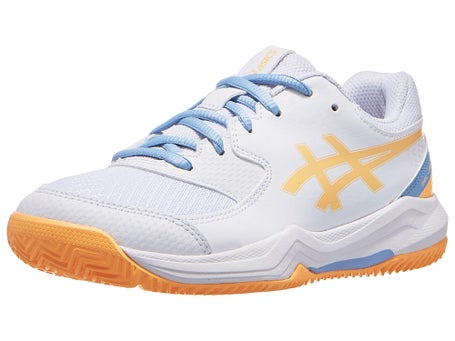 Asics Gel Dedicate 8 GS Padel\White/Orange Junior Shoes