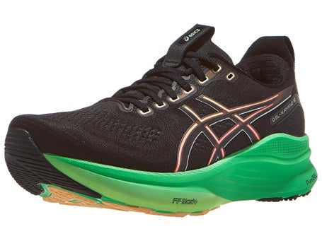 ASICS Gel Kayano 32\Mens Shoes\Black/Vital Green