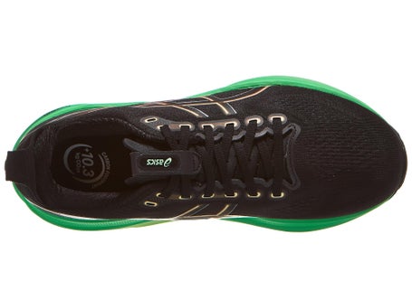 ASICS Gel Kayano 32\Mens Shoes\Black/Vital Green