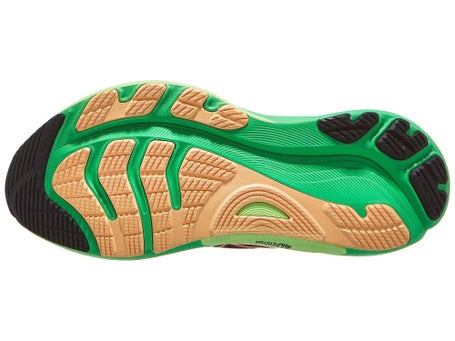 ASICS Gel Kayano 32 Herren Laufschuhe Black Vital Green