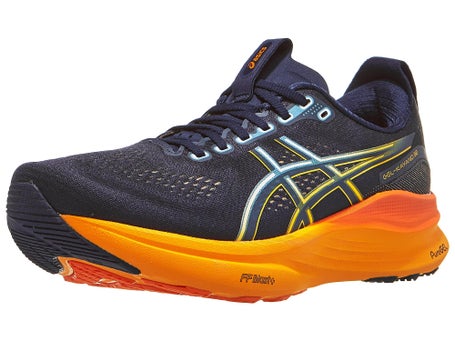 ASICS Gel Kayano 32 Herren Laufschuhe Midnight Yamabuki