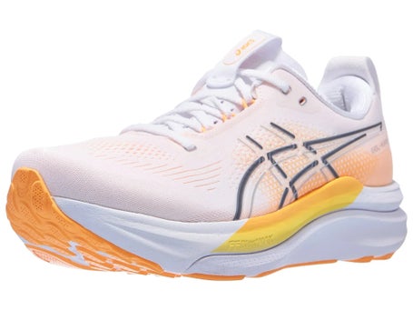 ASICS Gel Kayano 33\Mens Shoes\White/Stadium Orange