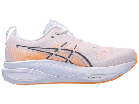 ASICS Gel Kayano 33\Mens Shoes\White/Stadium Orange