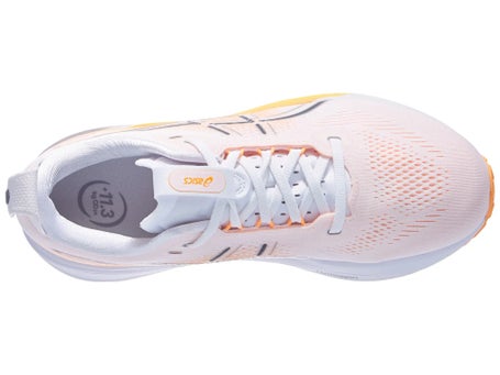 ASICS Gel Kayano 33\Mens Shoes\White/Stadium Orange