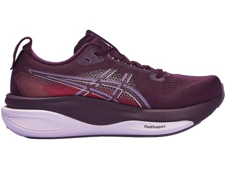 ASICS Gel Kayano 33 Damen Laufschuh Aubergine Dahlie