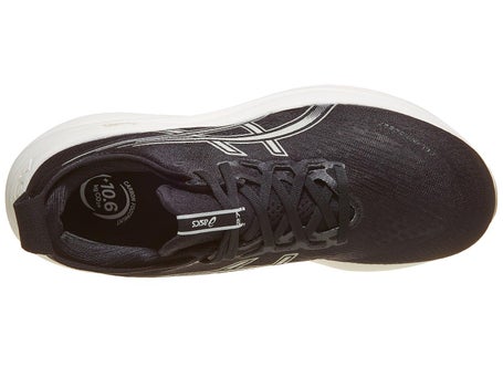 Scarpe ASICS Gel Nimbus 27 Black Lake Grey Uomo AMPIA