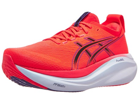 ASICS Gel Nimbus 27\Mens Shoes\Flash Red/Black