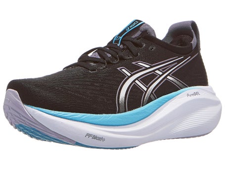 ASICS Gel Nimbus 27\Womens Shoes\Black/Dusk Violet