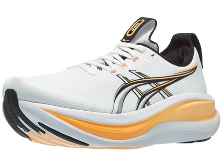 ASICS Gel Nimbus 28\Mens Shoes\White/Stadium Orange