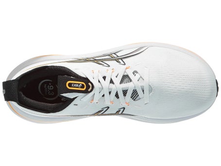 ASICS Gel Nimbus 28\Mens Shoes\White/Stadium Orange