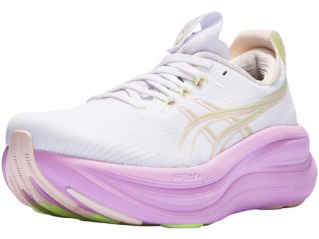 ASICS Gel Nimbus 28\Womens Shoes\White/Hazy Lilac
