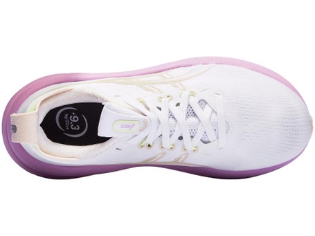 ASICS Gel Nimbus 28\Womens Shoes\White/Hazy Lilac