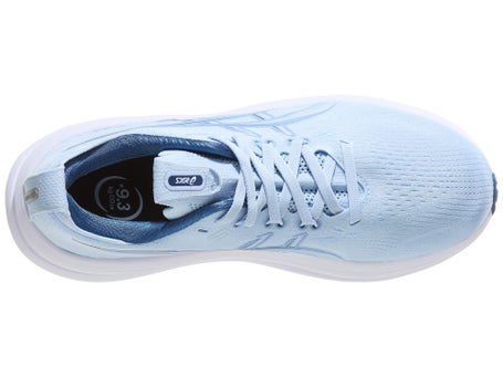 Chaussures Femme ASICS Gel Nimbus 28 Solid Air Calm Ingigo