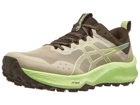 Chaussures Homme ASICS Gel Trabuco Terra 3 Khaki Lime Green