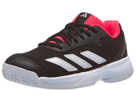 adidas Courtflash K AC\Black/Silver Junior Shoes