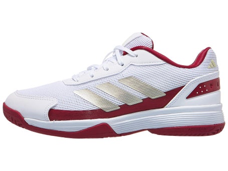 adidas Crazyquick Padel Kinderschuh Weiß Rot