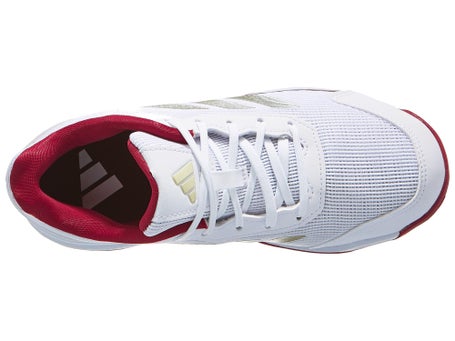 adidas Crazyquick Padel Kinderschuh Weiß Rot