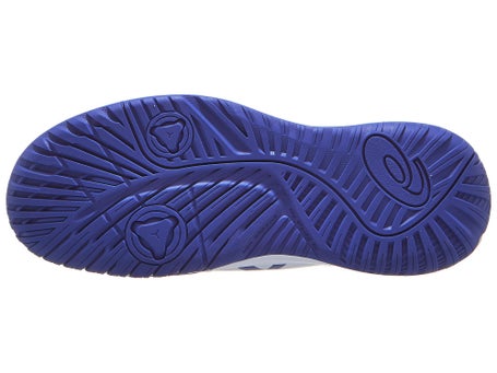 Asics Gel Resolution X GS\White/Dark Cobalt Junior Shoe