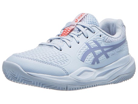 Scarpe Asics Gel Resolution X GS Sky Grey Bl Junior TERRA BATTUTA