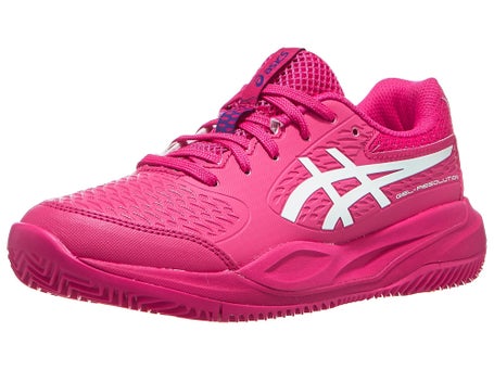 Asics Gel Resolution X GS Clay\Rose/Cream Junior Shoe