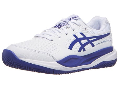 Asics Gel Resolution X GS Clay\White/Cobalt Junior Shoe