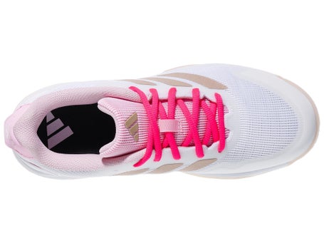 adidas Ubersonic 5 K AC\White/Silver/Purple Junior Shoe