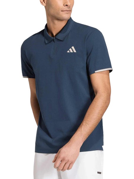 adidas Mens London Freelift Pro Polo Navy