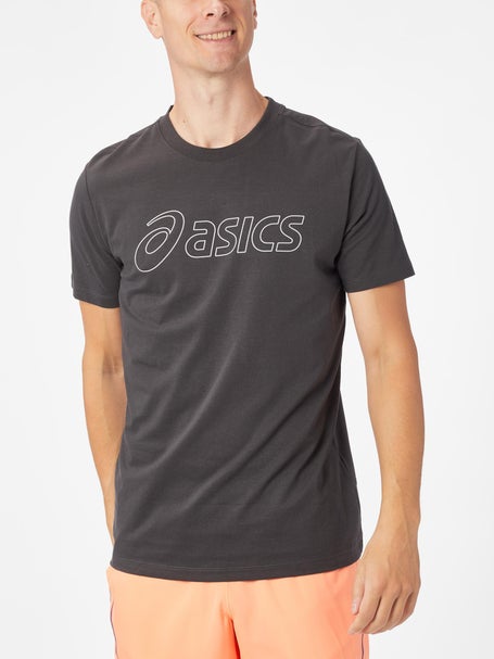Asics Mens Logo T-Shirt Grey