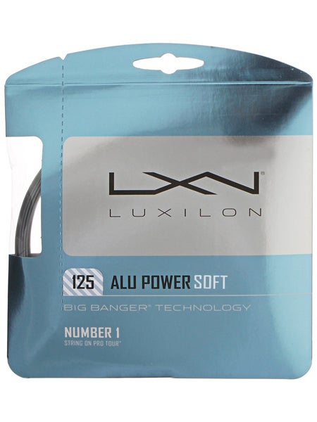 Luxilon ALU Power Soft 1.25mm Tennissaite 12.2m Set