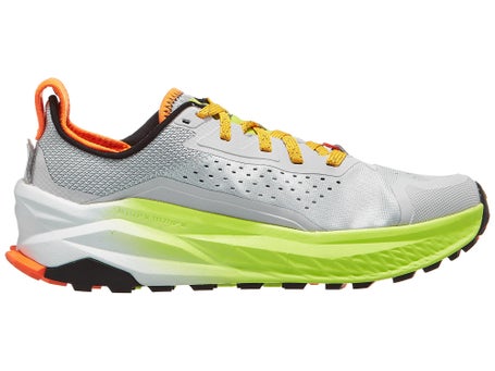 Altra Olympus 6\Mens Shoes\Gray/Lime