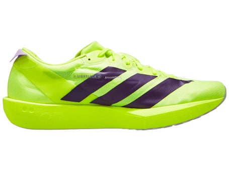 adidas Adizero Adios 9\Mens Shoes\Yellow/Plum/Plum