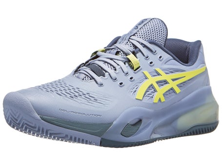 Asics Gel Resolution X Clay\Grey Bl/Pistacho Mens Shoe