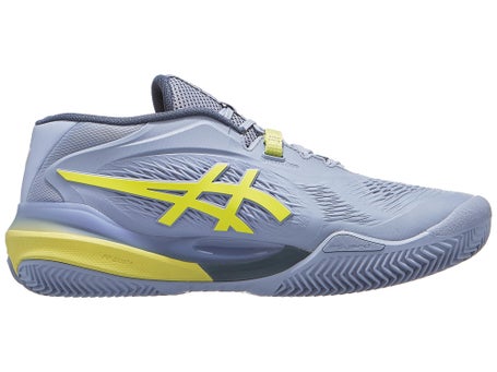 Zapatillas hombre Asics Gel Resolution X Grey Bl Pistacho TIERRA BATIDA