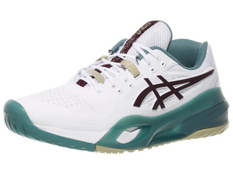Chaussures Homme Asics Gel Resolution X White Dk Aubergine TOUTES SURFACES