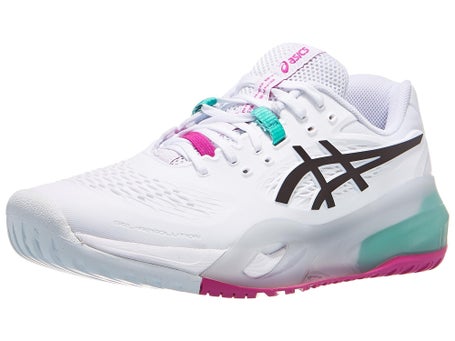 Asics Gel Resolution X AC\White/Aurora Green Mens Shoe