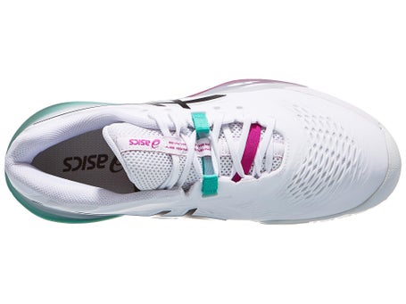 Asics Gel Resolution X AC\White/Aurora Green Mens Shoe