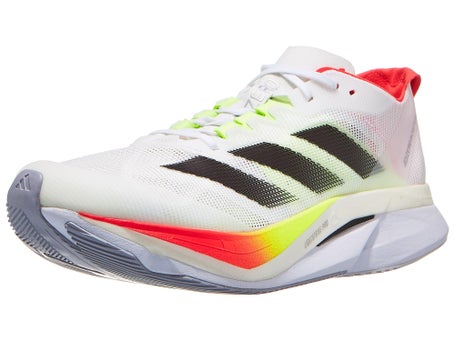 Scarpe adidas Adizero Boston 12 White Lucid Red Uomo