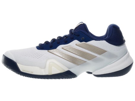 adidas Barricade 14 AC\White/Dark Blue Mens Shoes