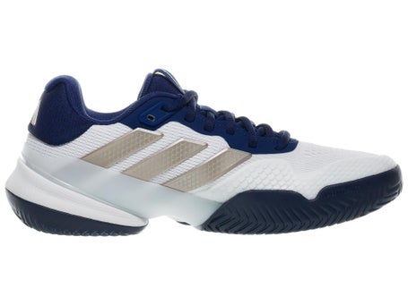adidas Barricade 14 AC\White/Dark Blue Mens Shoes