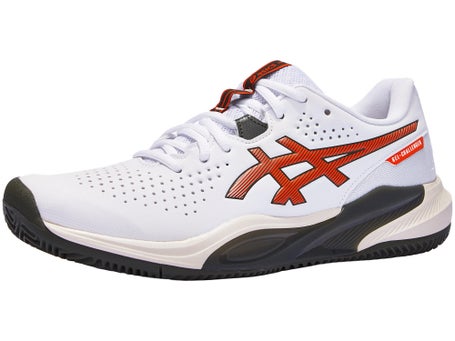 Chaussures Homme Asics Gel Challenger 15 White Cherry TERRE BATTUE