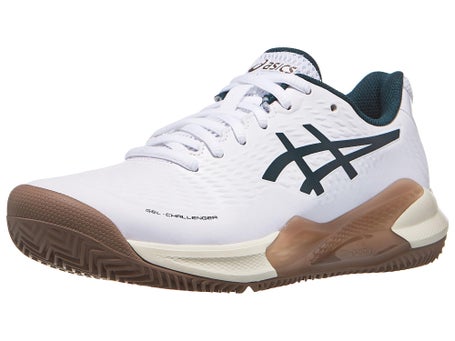 Asics Gel Challenger 14 Clay\White/Green Mens Shoes